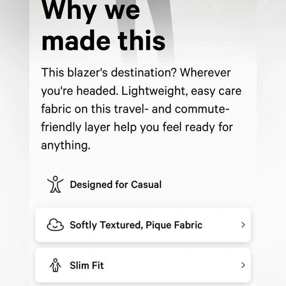 Lululemon - New venture button front blazer - Picture 9 of 16